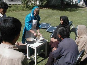 Aafghanistan solar cooking