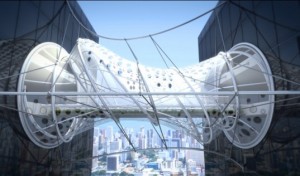 Incredible Solar-Powered Shape-Shifting Bridge Also Purifies the Air
