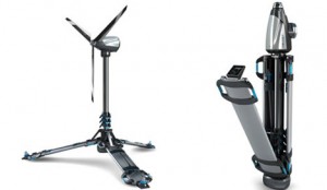 Wind Turbine Power Goes Portable with Foldable Wind Generator