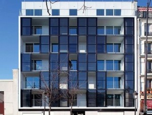 Checkerboard Solar-Clad Housing Project Pops Up in Paris