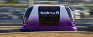 Driverless cars shuttle Heathrow passengers