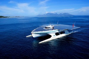 PlanetSolar The World’s Largest Solar Powered Boat Docks in Hong Kong