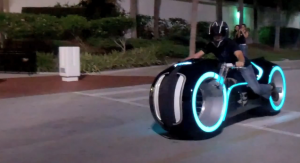 All-electric Tron Lightcycle hits the streets