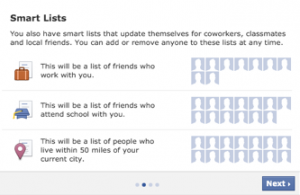 Facebook Really Wants You To Create Friend Lists