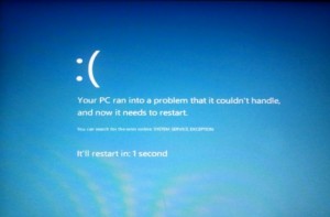 Pic Windows 8 Upgrades the Blue Screen of Death