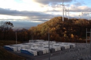 No wind No problem with giant battery bank