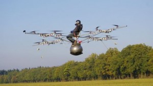 First-ever manned flight of an electric multicopter takes place in Germany