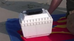 How to make a solar powered can cooler