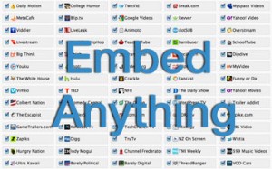 How To Embed Practically Anything On Your Blog or Website
