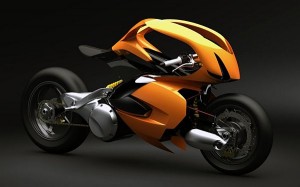 Bimota Tesi 'Sconosciuto' zero-emission motorcycle runs on electricity