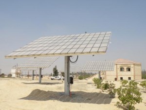 Solar Powered Water Pumping System in Egypt Uses Concentrated Photovoltaics
