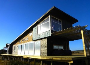 Beautiful Solar-Powered Y-House Perches on Stilts Overlooking the Chilean Coast