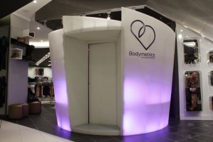 Bodymetrics pods scan customers' bodies to get their clothing measurements