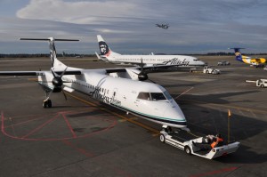Alaska Airlines flies planes fueled by cooking oil