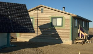 Hybrid solar-wind power connects rural Navajos