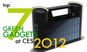 Top 7 Green Gadgets To Debut at This Week’s 2012 CES