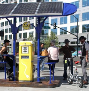 Solar powered battery chargers to help reduce grid energy consumption