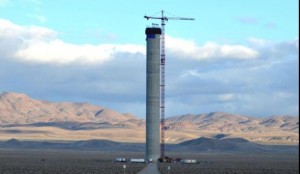 Solar tower will power Las Vegas at night